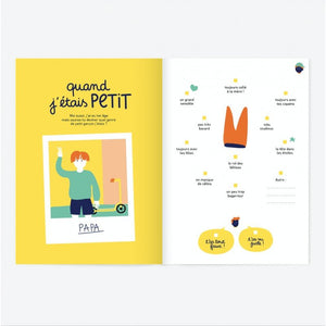 Livre à remplir 'Tel père tel fils ?' | MINUS ÉDITIONS