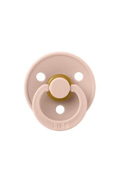 Tétine ronde en latex 'Colour' Blush | BIBS