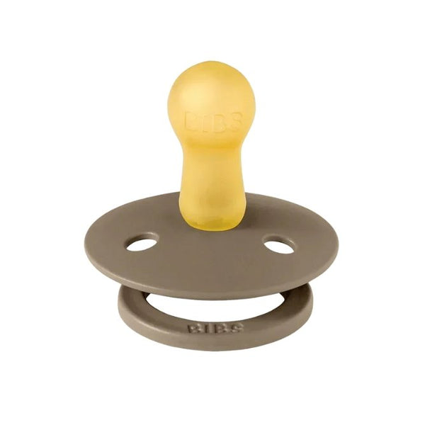 Tétine ronde en latex 'Colour' Dark Oak | BIBS