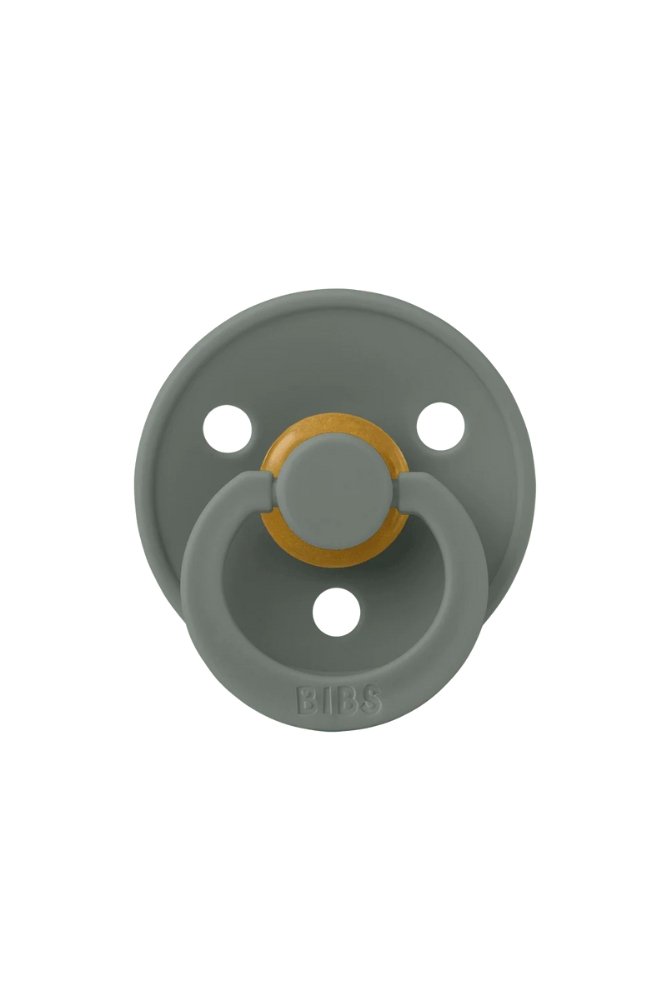 Tétine ronde en latex 'Colour' Pine | BIBS