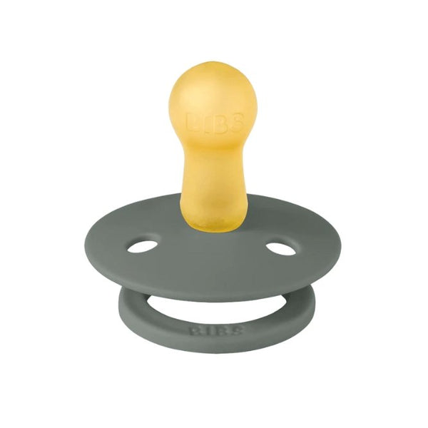 Tétine ronde en latex 'Colour' Pine | BIBS