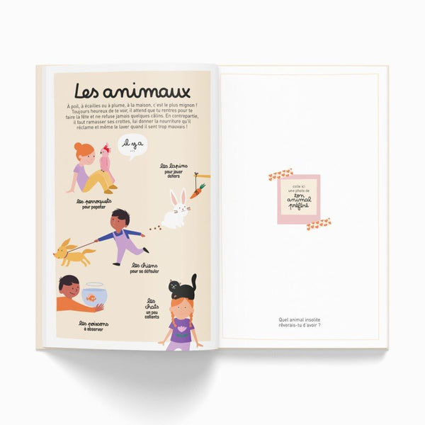 Imagier à remplir 'Toi et les autres' | MINUS ÉDITIONS