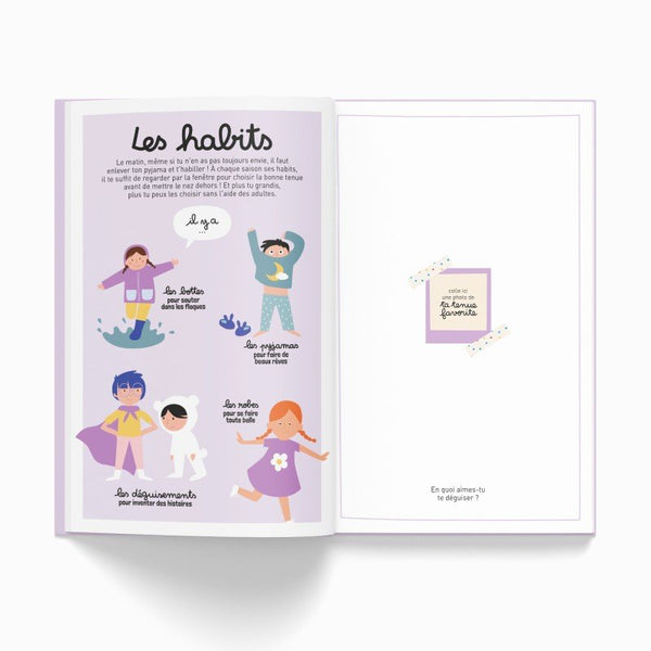 Imagier à remplir 'Ton univers à toi' | MINUS ÉDITIONS