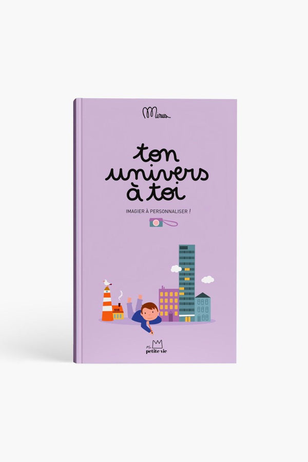 Imagier à remplir 'Ton univers à toi' | MINUS ÉDITIONS