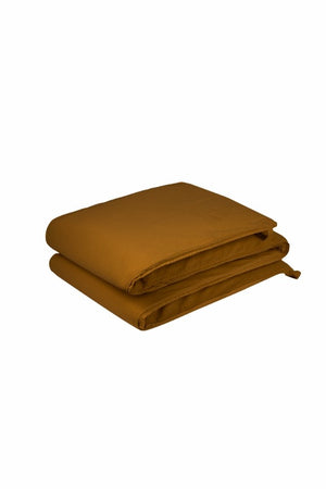 Tour de lit déhoussable 'Wabi-Sabi' Golden Brown | NOBODINOZ