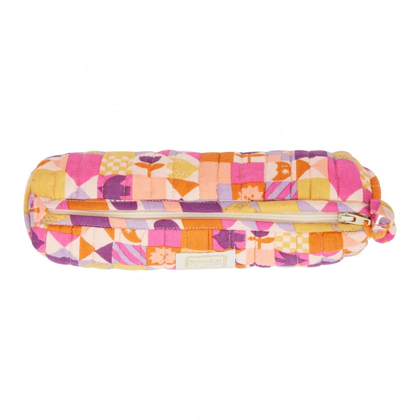 Trousse à crayons 'Nila' Patchy Miel | BONHEUR DU JOUR