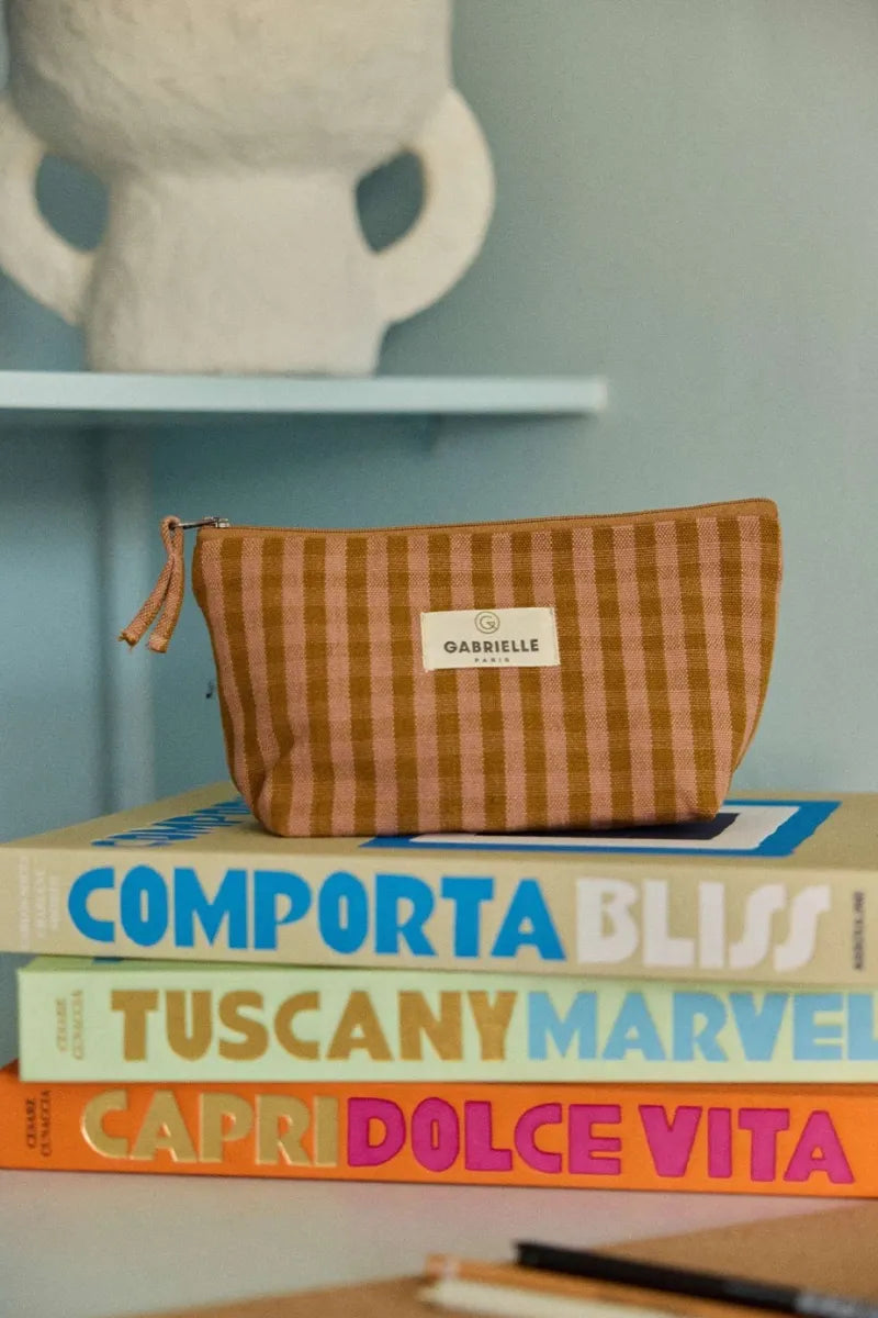 Trousse de beauté Vichy glaise | GABRIELLE