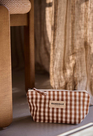 Trousse de beauté Vichy moka | GABRIELLE