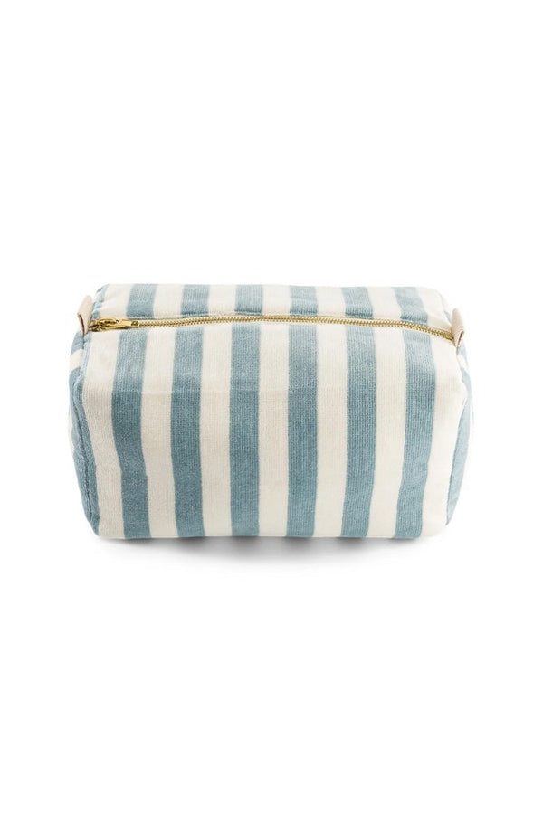 Trousse de Toilette 'Vic' Rayures Blue Cloud | ROSE IN APRIL