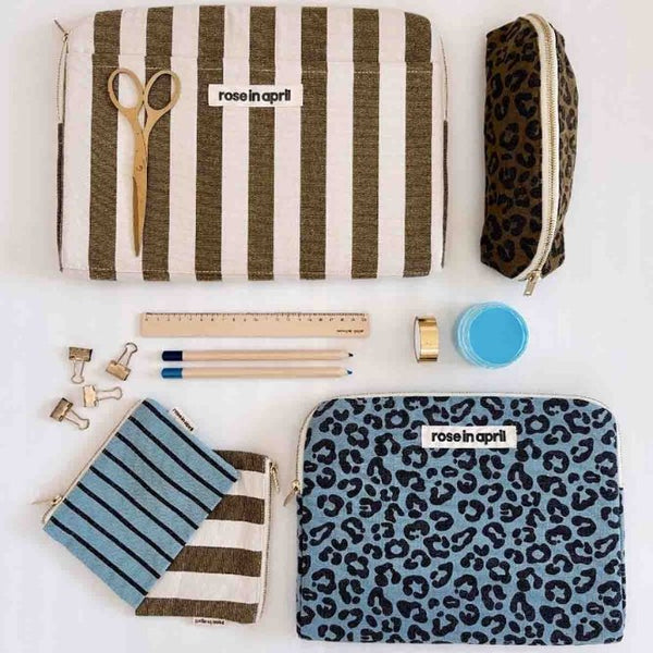 Trousse 'Gaston' Graou Olive | ROSE IN APRIL