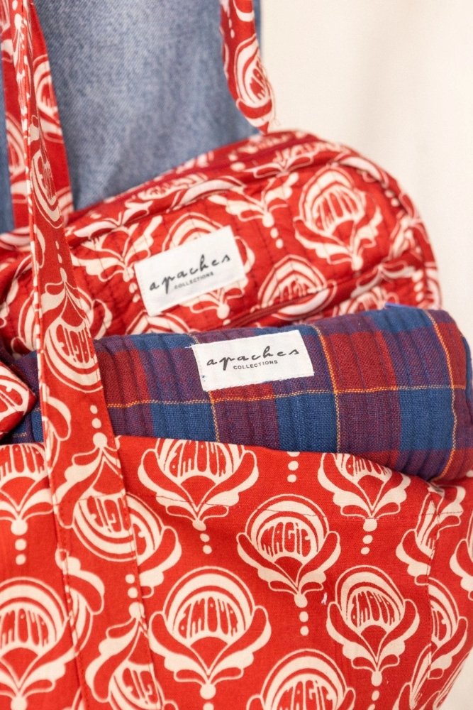 Trousse 'Opal' Khadi Fire | APACHES COLLECTIONS