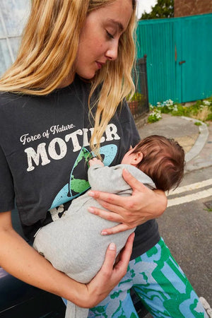 T-shirt d'allaitement 'Mother Earth Tee' | TAJINEBANANE