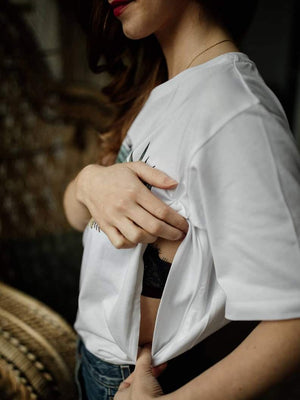 T-shirt d'allaitement 'Milktamère' | TAJINEBANANE