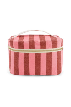 Vanity 'Oona' Rayures Brick / Pink | ROSE IN APRIL