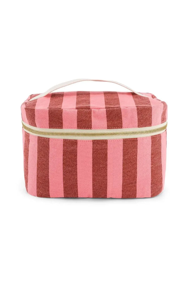 Vanity 'Oona' Rayures Brick / Pink | ROSE IN APRIL