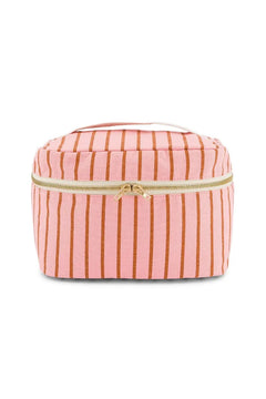 Vanity 'Oona' Rayures Tennis Pecan / Strawberry | ROSE IN APRIL