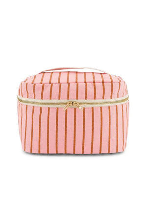 Vanity 'Oona' Rayures Tennis Pecan / Strawberry | ROSE IN APRIL