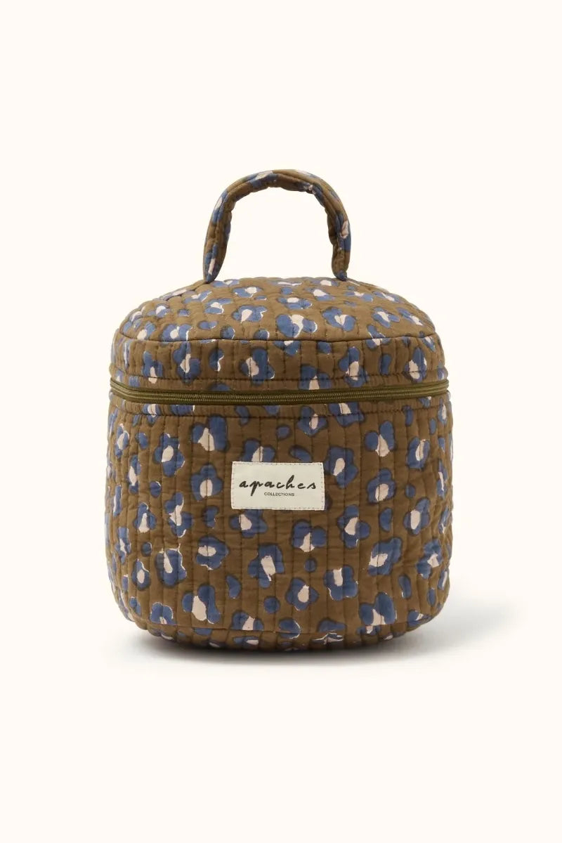 Vanity 'Tara' Léopard Tapenade | APACHES COLLECTIONS