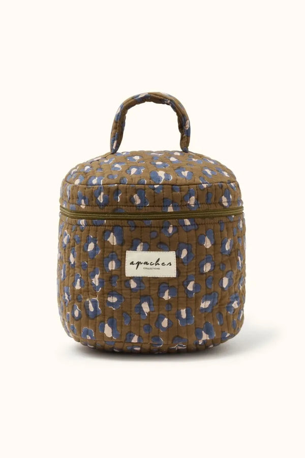 Vanity 'Tara' Léopard Tapenade | APACHES COLLECTIONS