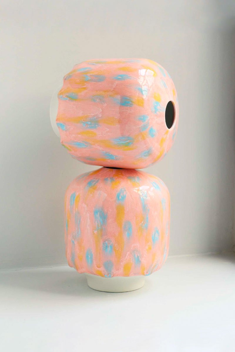 Vase 'Hana' en céramique GM | STUDIO ARHOJ