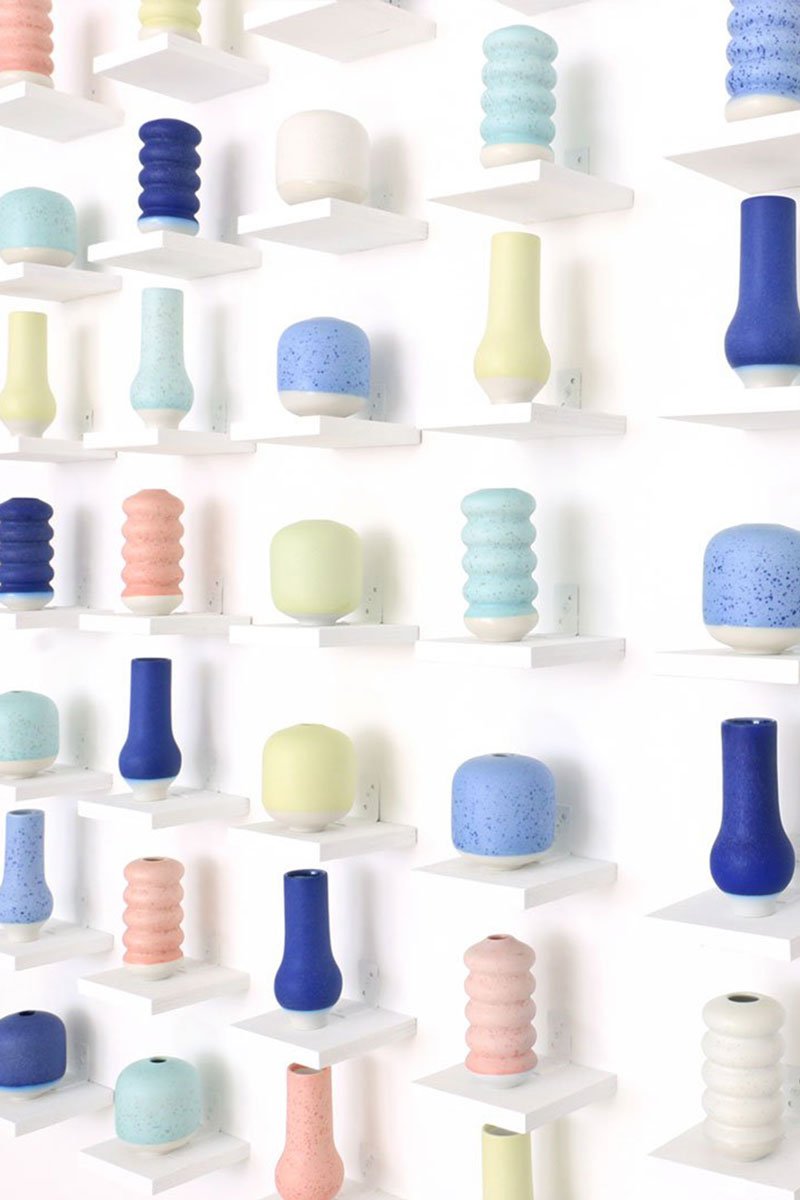Vase 'Hana' en céramique PM | STUDIO ARHOJ