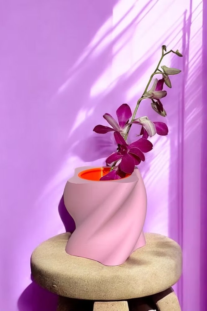Pot à crayon 'Sway' Baby Pink | PINK STORIES