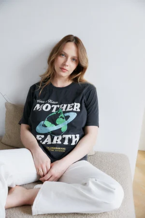 T-shirt d'allaitement 'Mother Earth Tee' | TAJINEBANANE