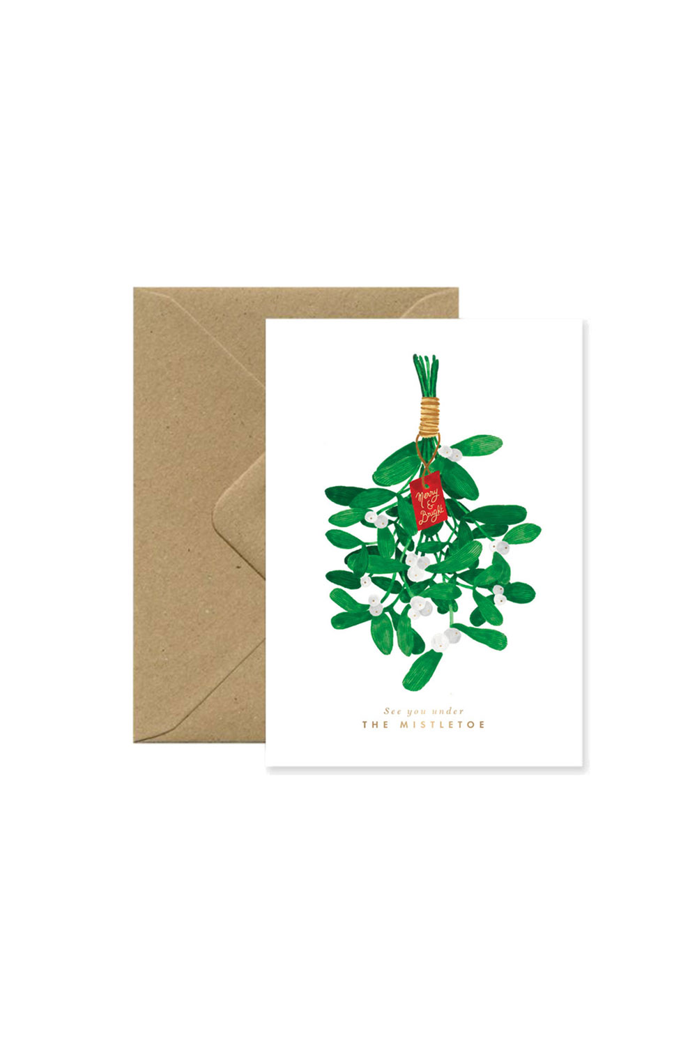 Carte "Mistletoe"