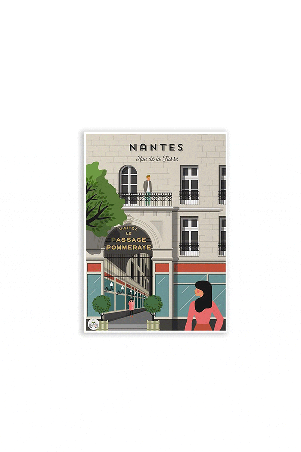 Carte "Nantes - Rue de la fosse"