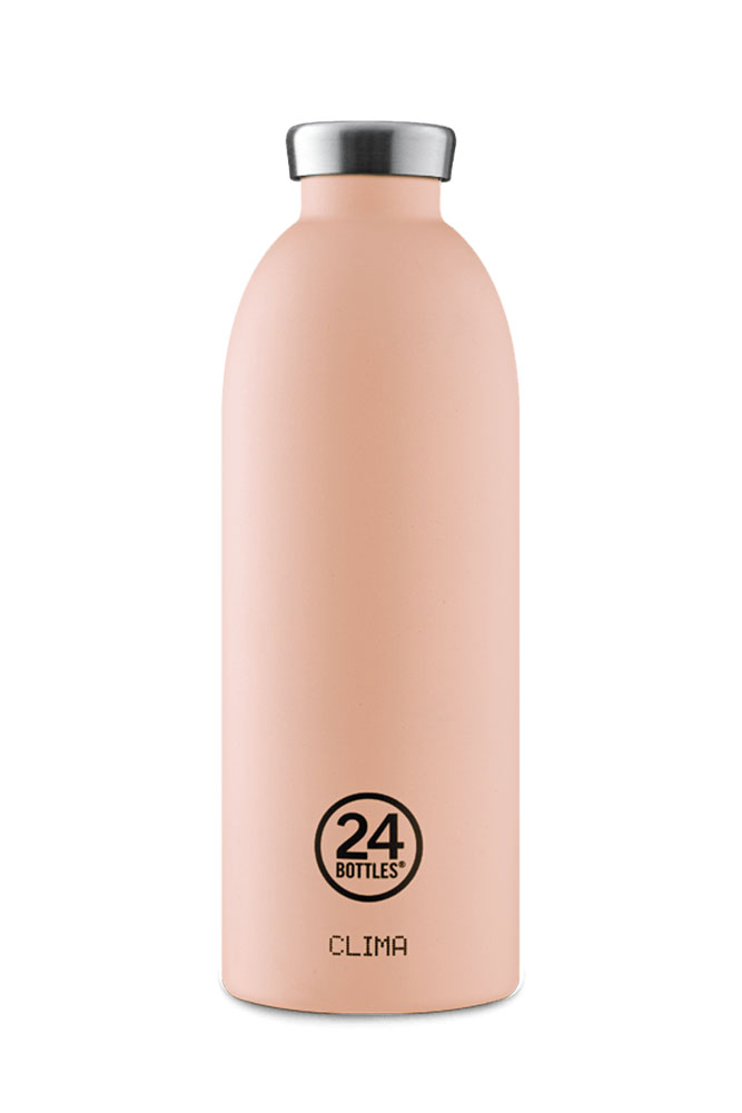 Gourde isotherme Clima en inox "Dusty pink" 85cl