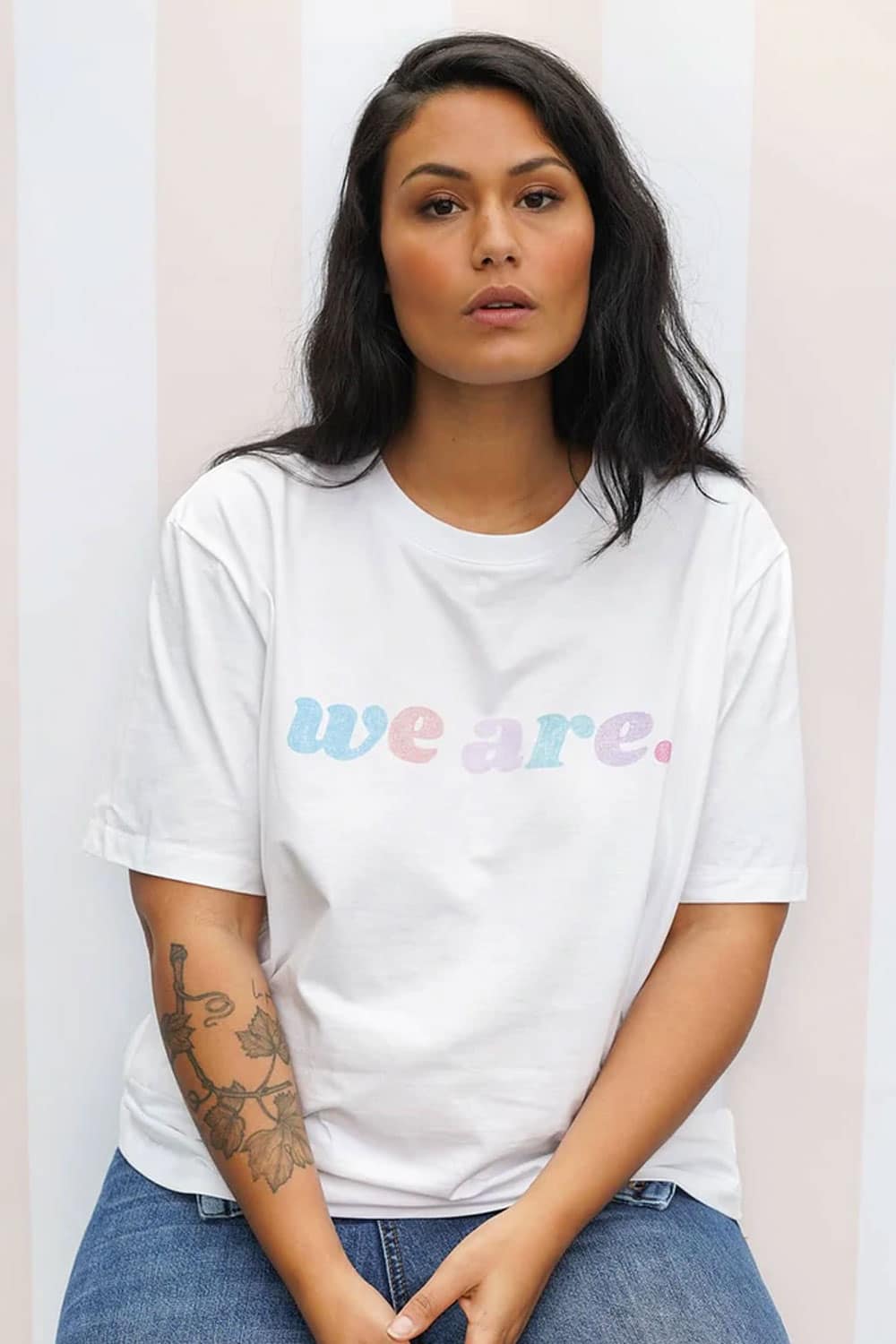 T-shirt d'allaitement 'We Are' | TAJINEBANANE