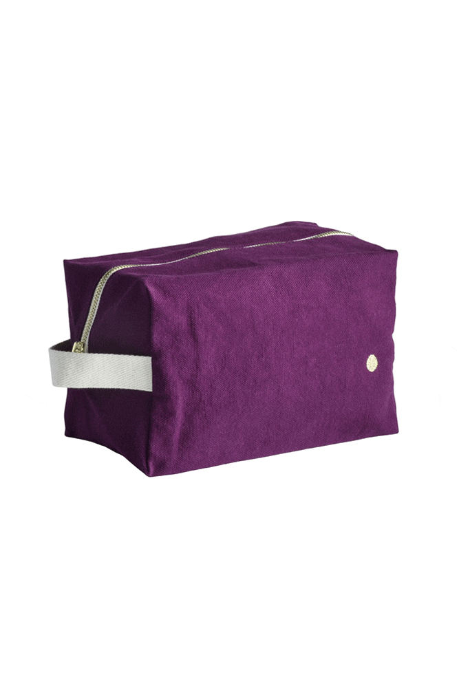Trousse de toilette Cube 'Iona' Purple rain| LA CERISE SUR LE GÂTEAU