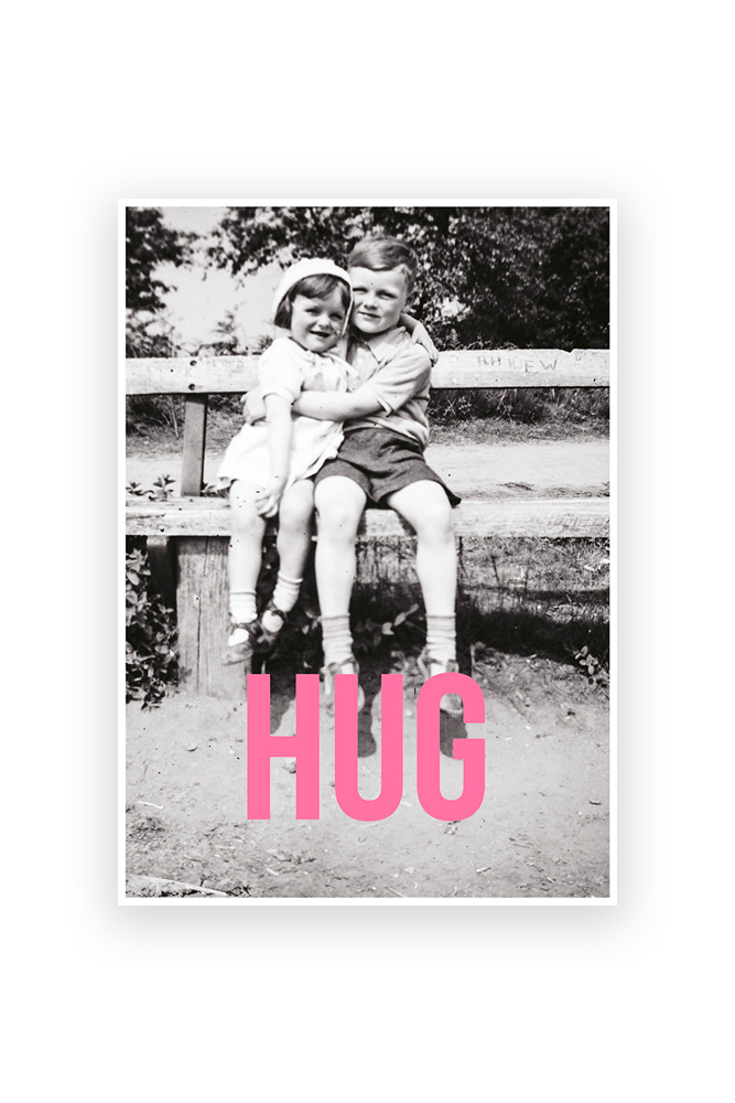 Affiche 'Hug' | CARTE KENCRE