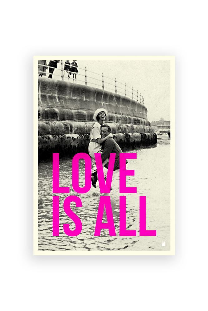 Affiche 'Love is all' | CARTE KENCRE