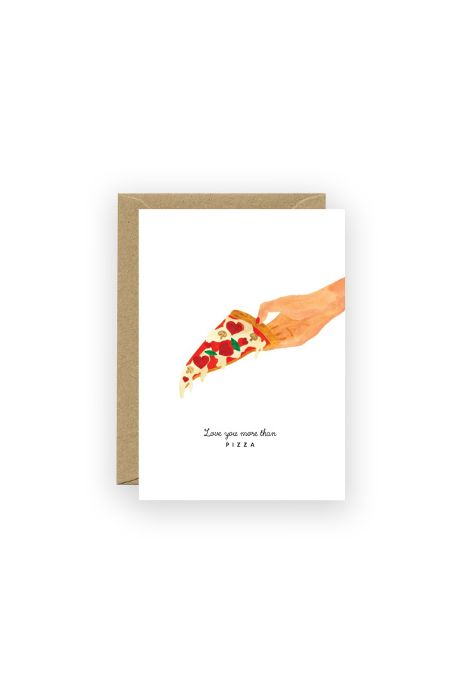 Carte 'Love You Pizza' | ALL THE WAYS TO SAY
