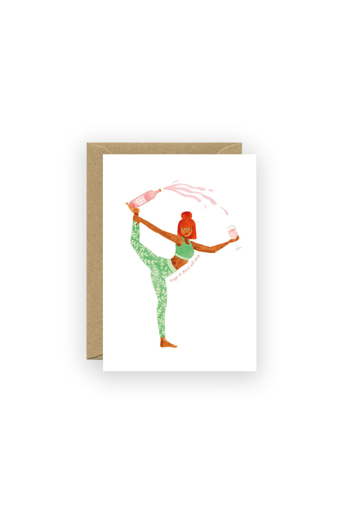 Carte 'Yoga Rosé' | ALL THE WAYS TO SAY