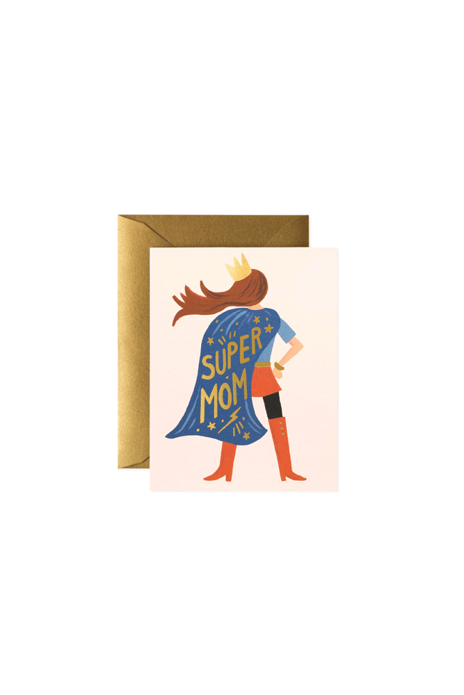 Carte 'Super Mom' | RIFLE PAPER CO
