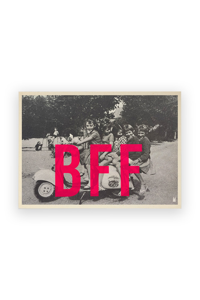 Affiche 'BFF' | CARTE KENCRE