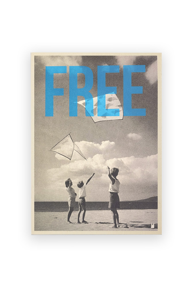Affiche 'Free' | CARTE KENCRE