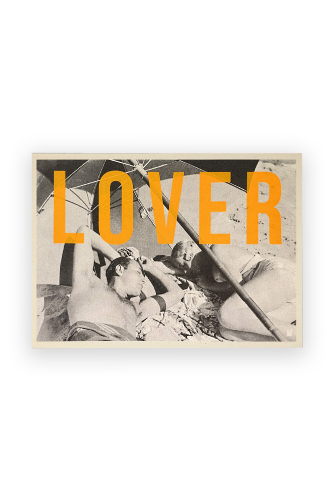 Affiche 'Lover' | CARTE KENCRE