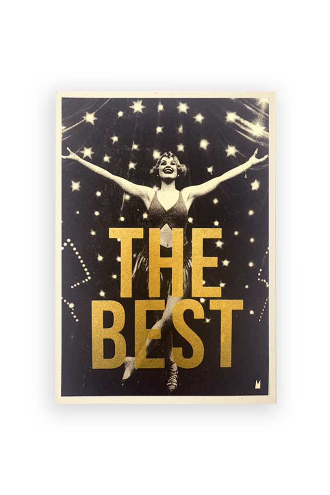Affiche ‘The Best’ | CARTE KENCRE