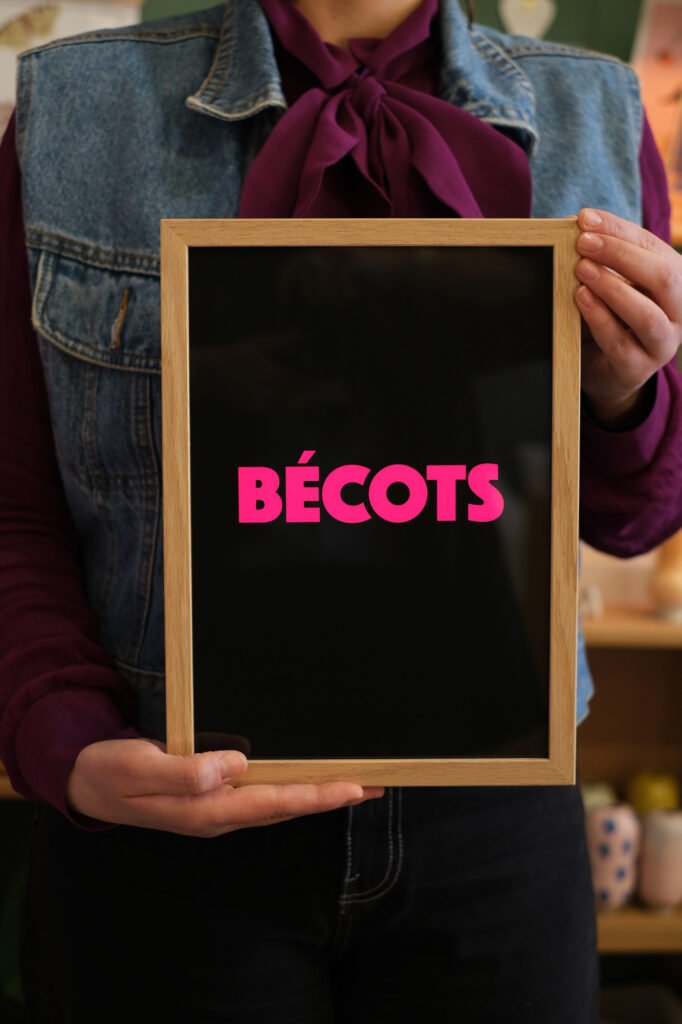 Affiche 'Bécots' | MOUFLETTE X CARTE KENCRE
