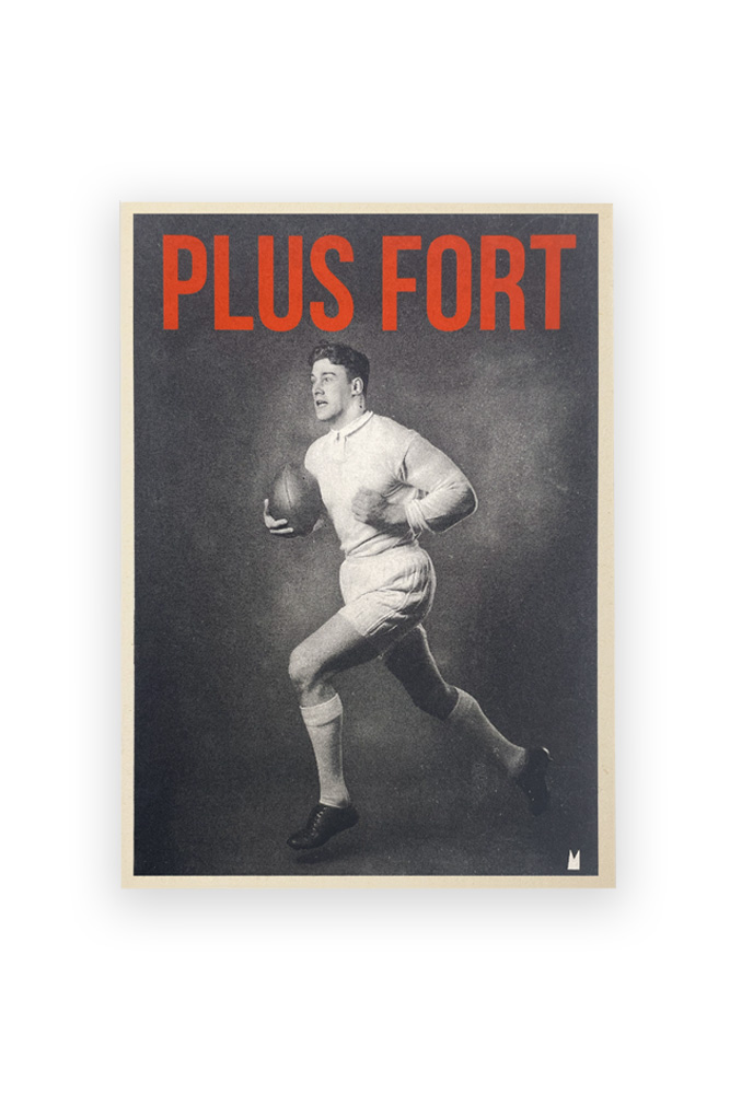 Affiche 'Plus Fort' | CARTE KENCRE
