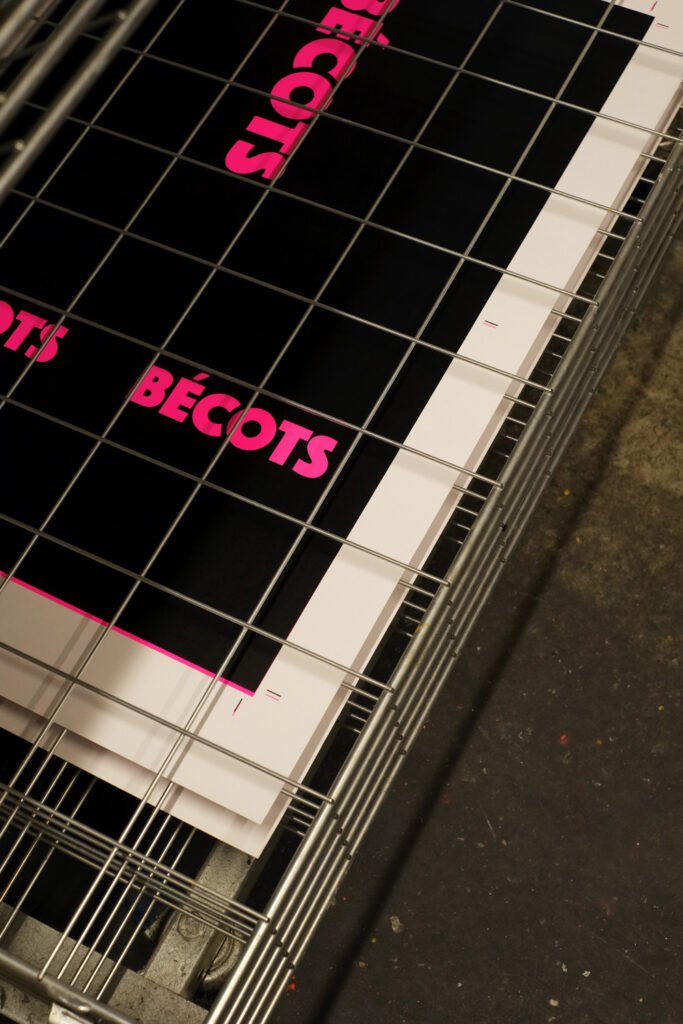 Affiche 'Bécots' | MOUFLETTE X CARTE KENCRE