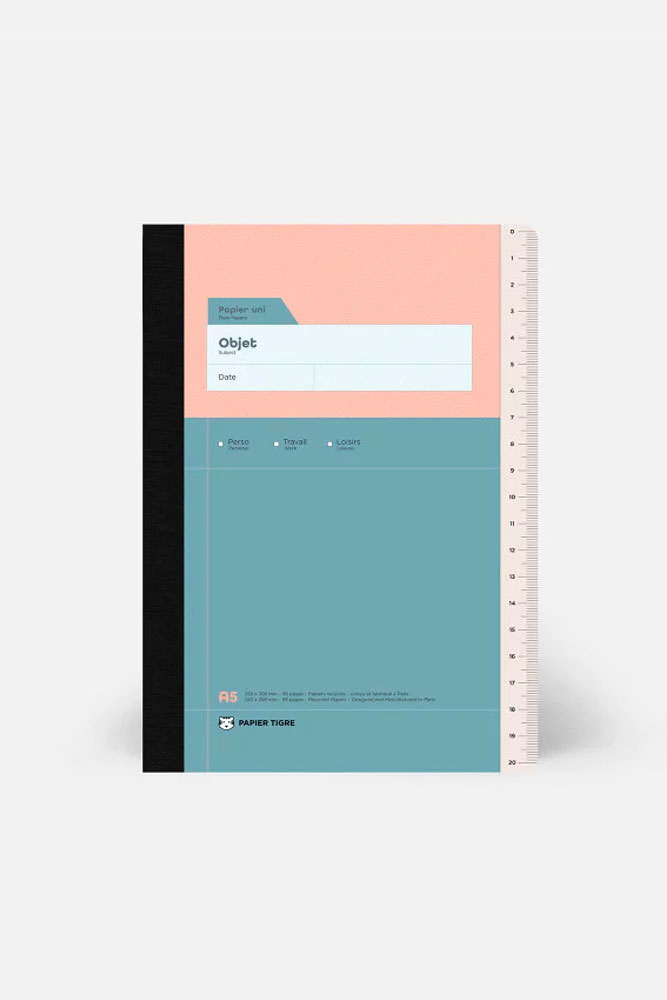 Cahier A5 'Admin' Uni