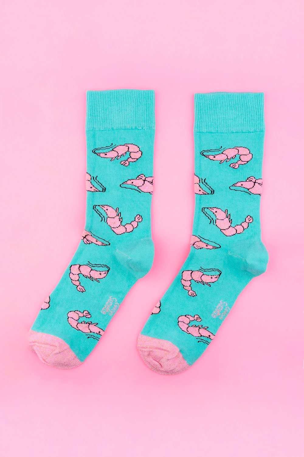 Chaussettes Crevette paillettées | COUCOU SUZETTE