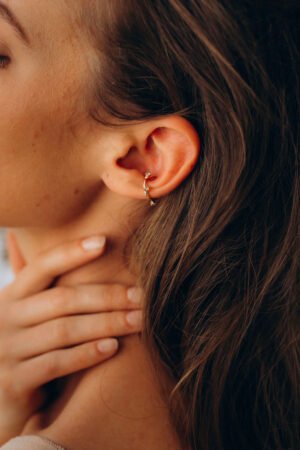 Earcuff N°2 'Strass' Sinueuse | JEANNETTE