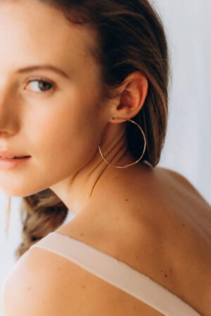 Grandes Créoles N°1 Sinueuse | JEANNETTE