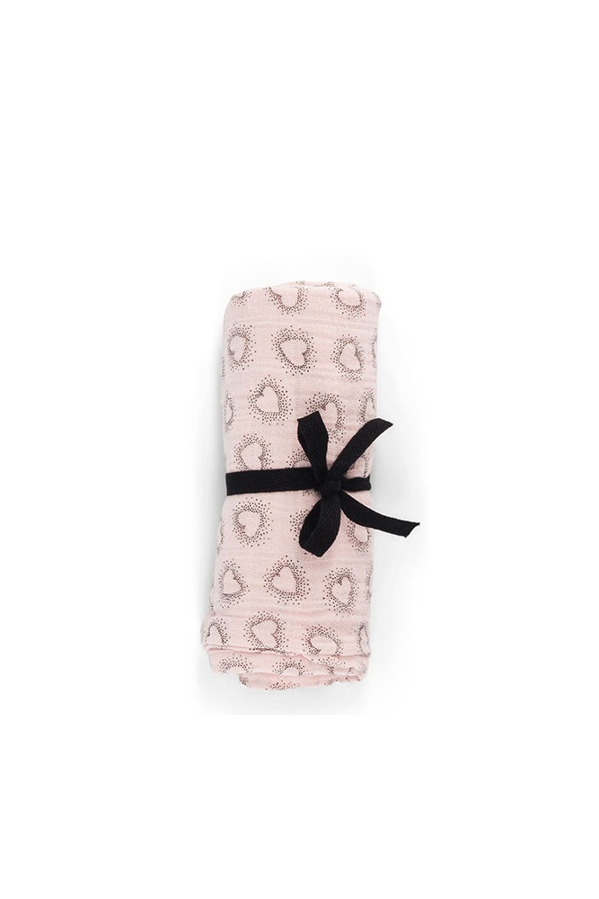Lange ‘Bianca’ Dotted heart Light rose  | ROSE IN APRIL