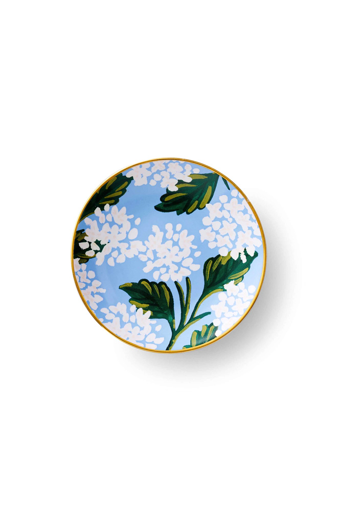 Vide poche en porcelaine 'Hortensia'